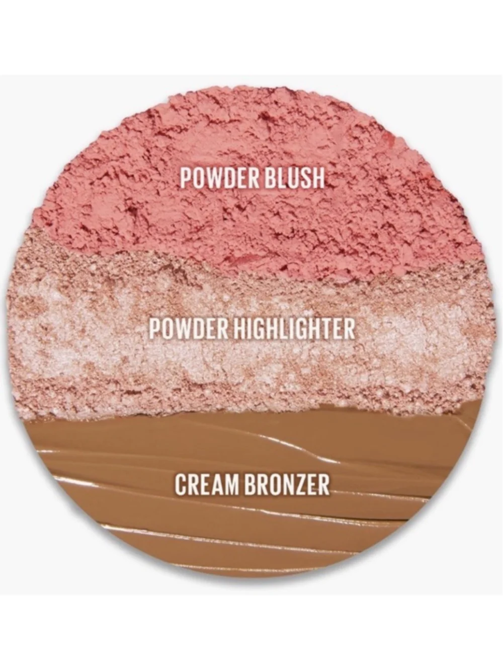Kaja Beauty Bento Butter Up Blush Bronzer Highlighter Trio Makeup NIB Sealed